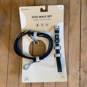 Wild One Dog Walk Set - Black